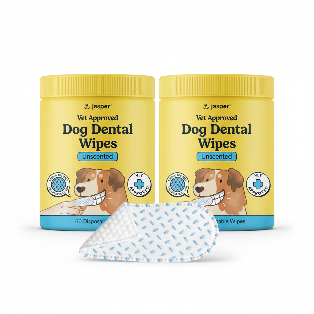 Dog Dental Wipes
60 disposables