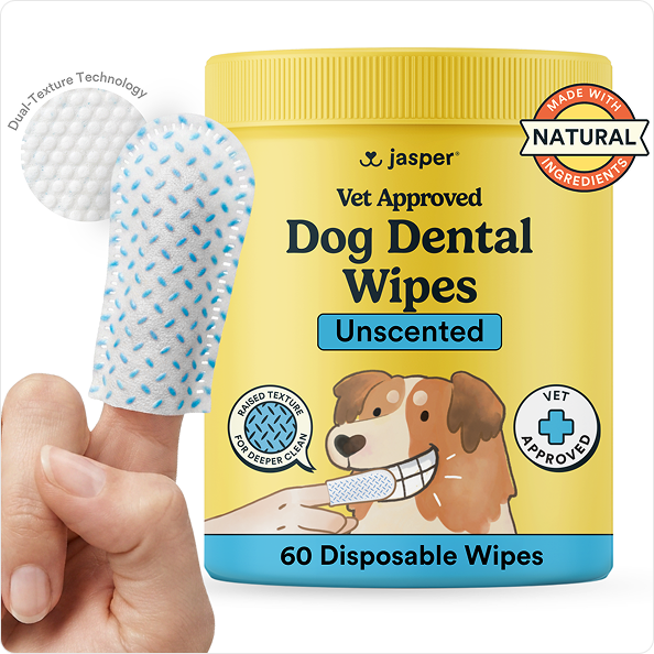 Dog Dental Wipes 60 disposables