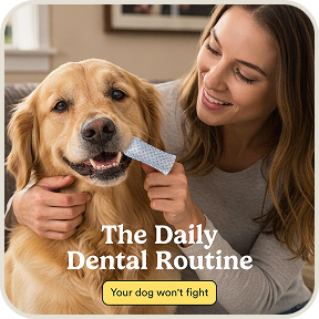 Dog Dental Wipes 60 disposables