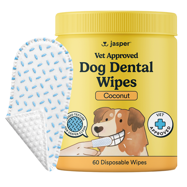 Pet Dental Finger Wipes - 60 count